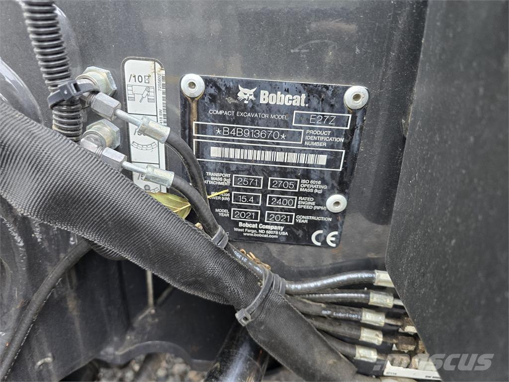 Bobcat E27z Minigravere <7t