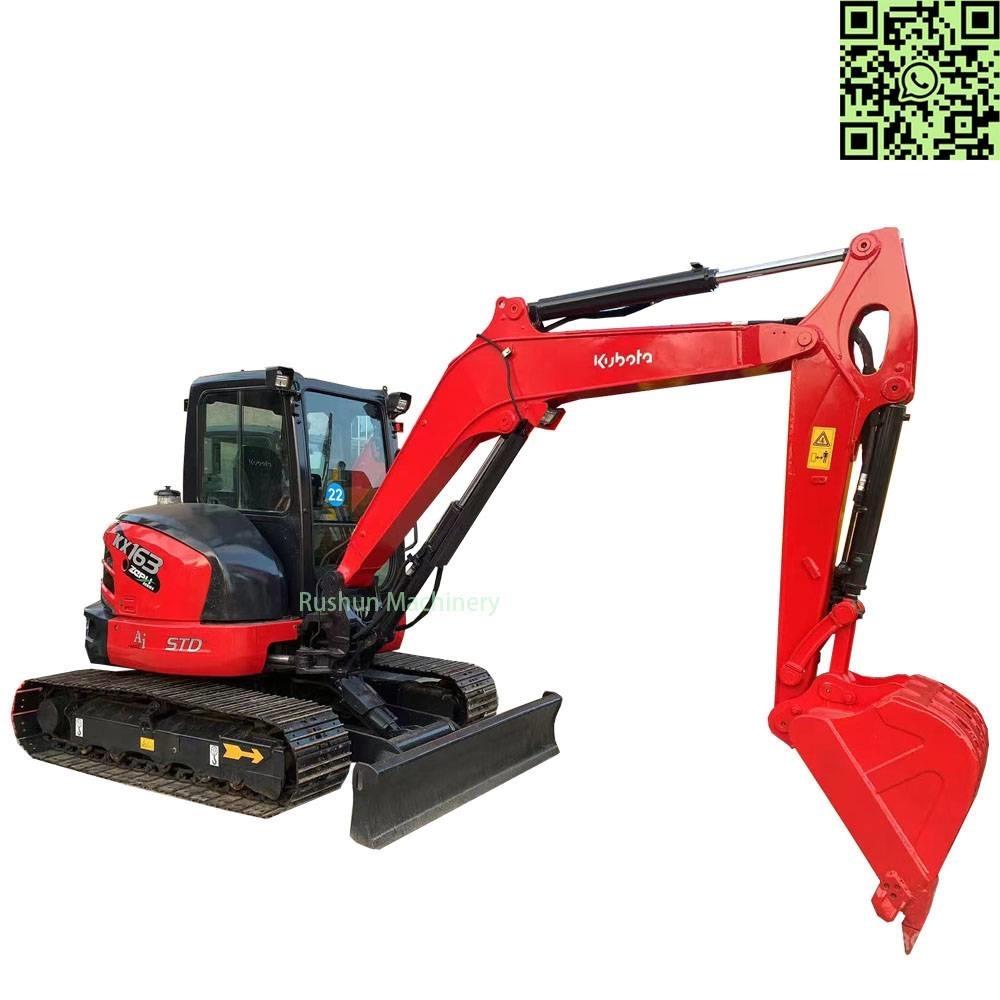 Kubota KX163 Beltegraver