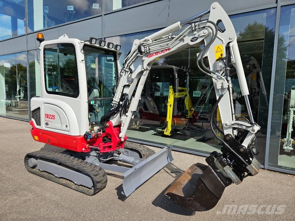 Takeuchi TB 225 Minigravere <7t