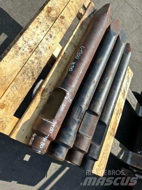  GROT 140 MM Hydrauliske hammere