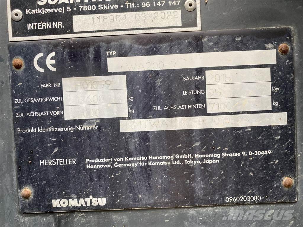 Komatsu WA200-7 Hjullastere