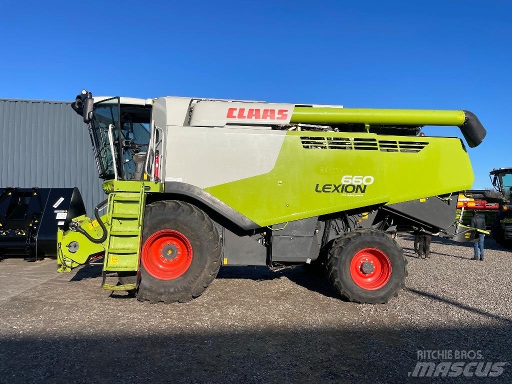 CLAAS Lexion 660 Skurtreskere