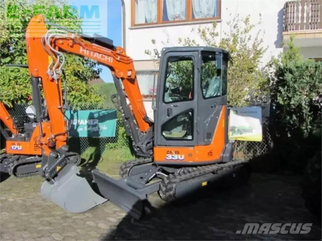 Hitachi zx 33 u-6 Hjulgravere