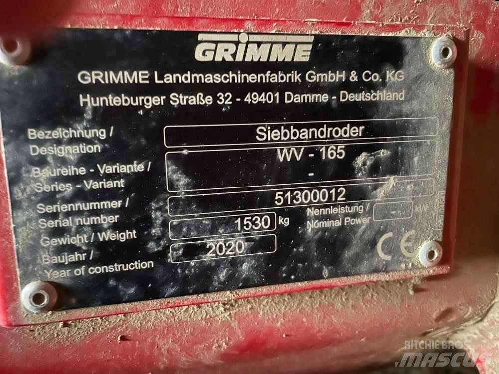 Grimme WV 165 Landbruk - Annet