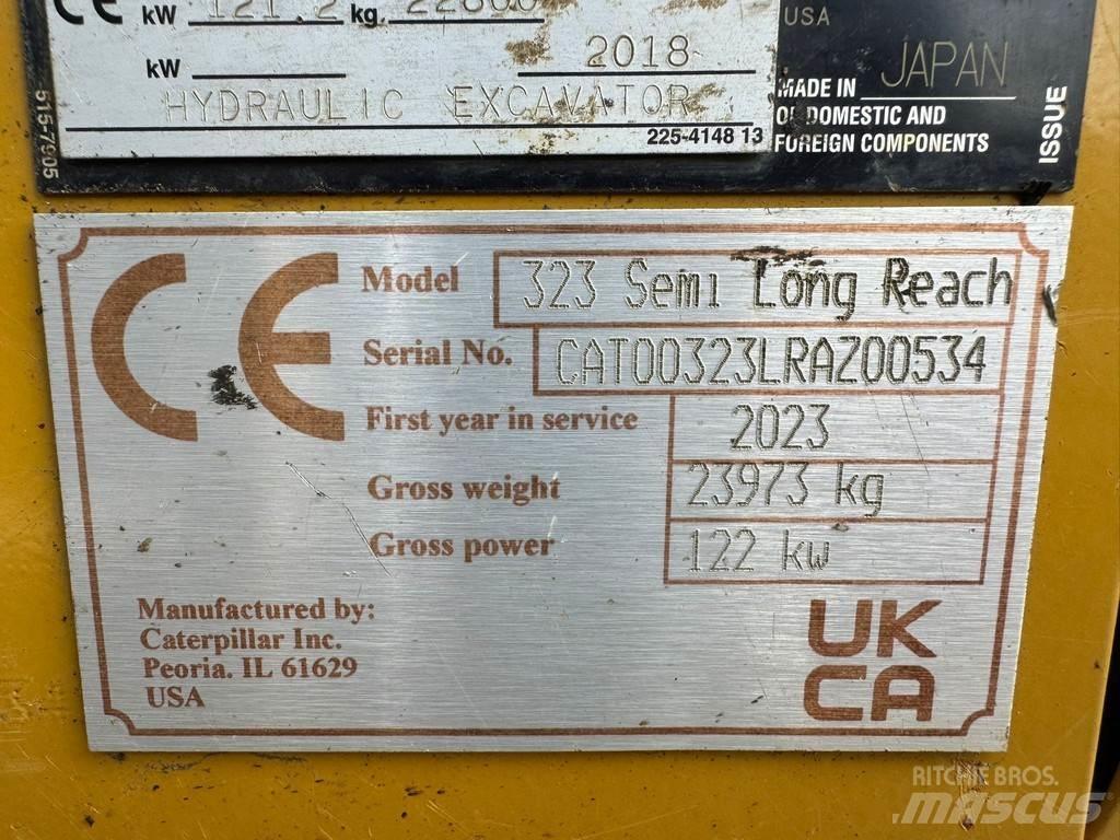 CAT 323 Beltegraver