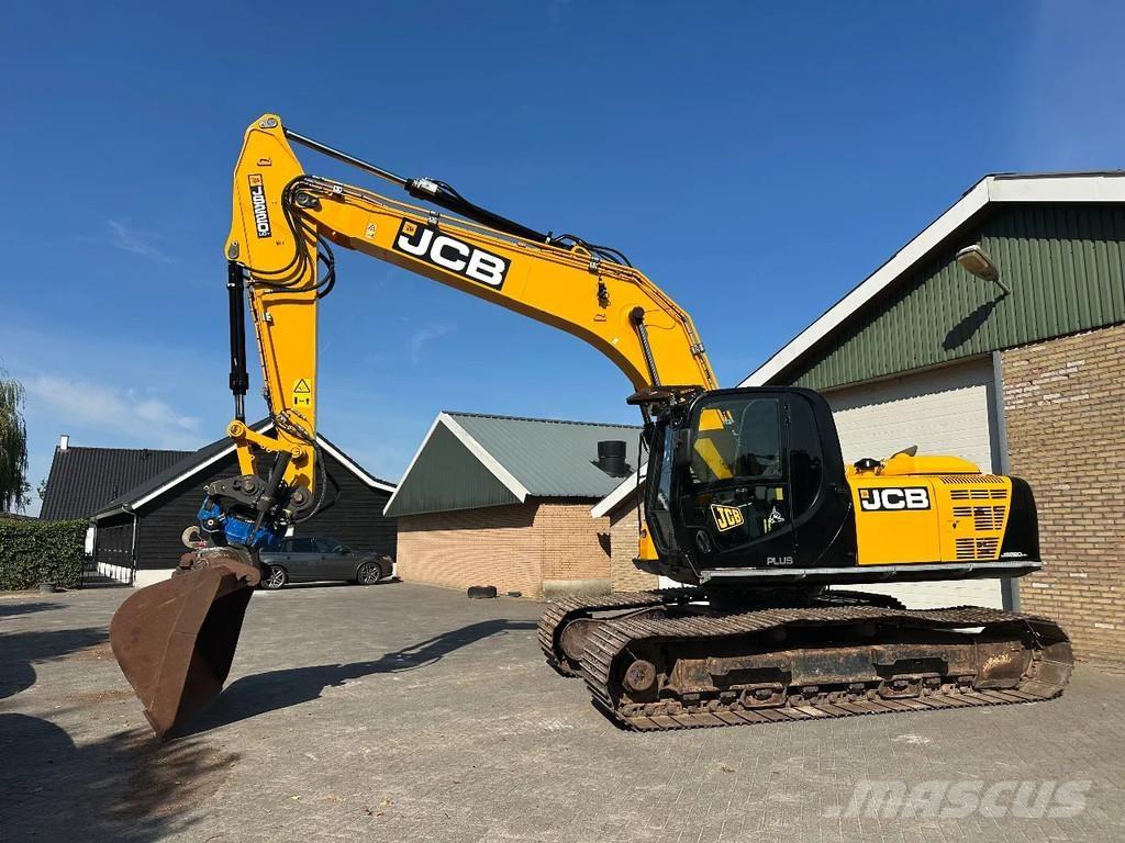 JCB JS220LC plus Beltegraver