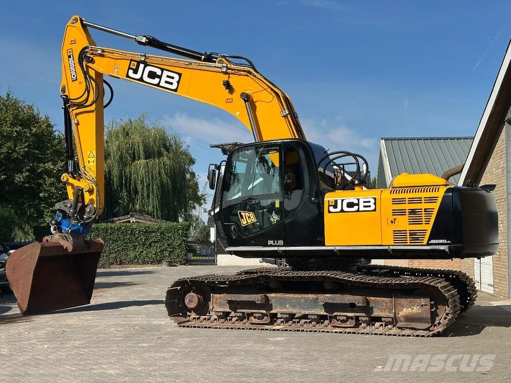 JCB JS220LC plus Beltegraver