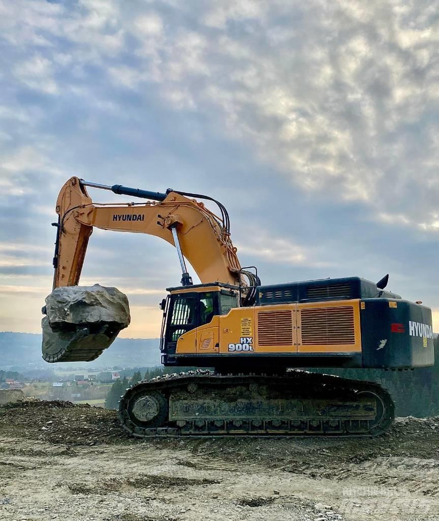 Hyundai HX900L Beltegraver