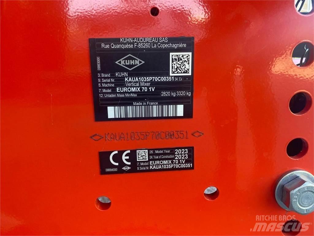 Kuhn Euromix 1 Blande- og fôringsmaskiner