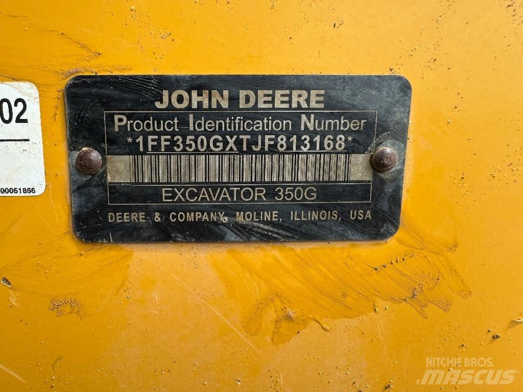 DEERE 350G LC Beltegraver