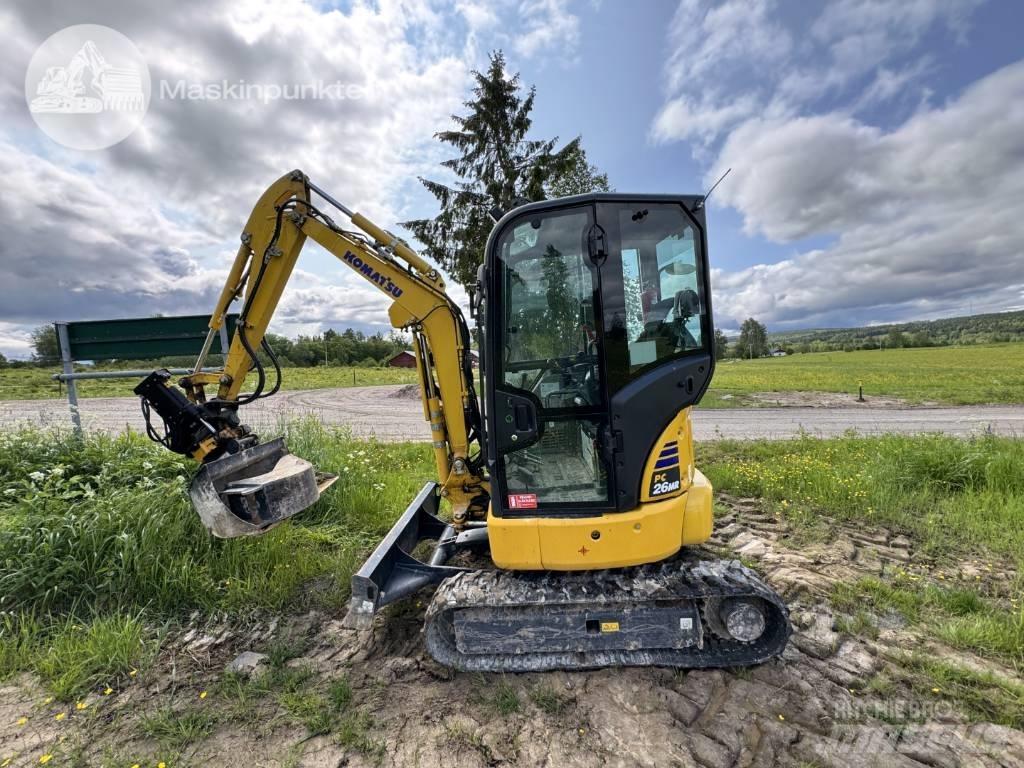 Komatsu PC 26 MR Minigravere <7t