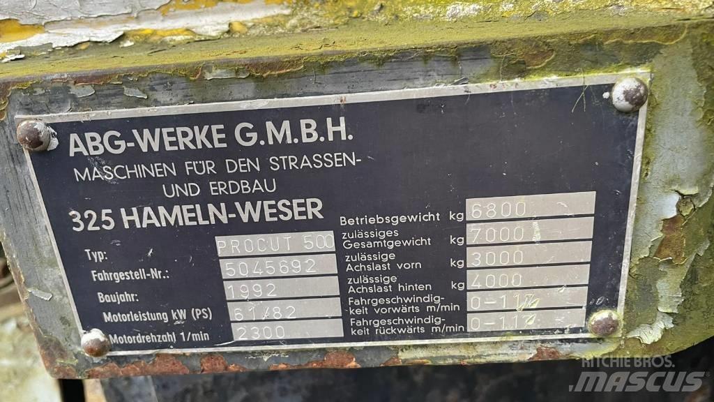 ABG Procut 500 Asfalt knusere