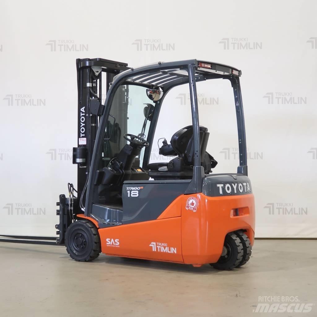 Toyota 8FBE18T Elektriske trucker