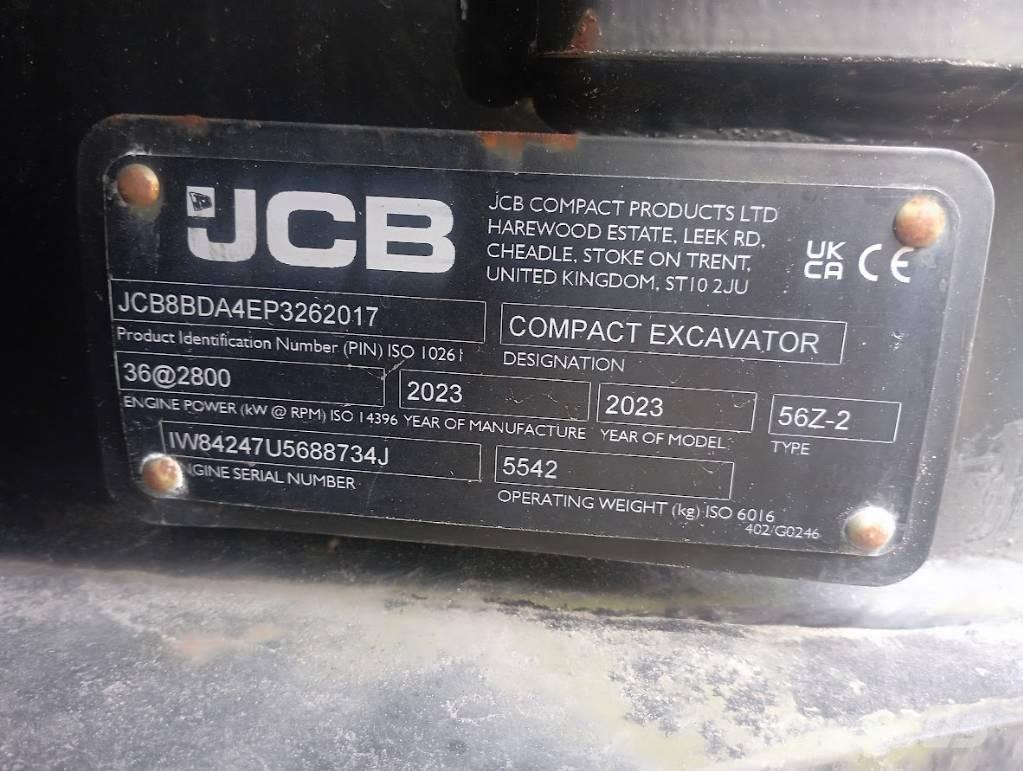 JCB JCB 56Z-2 Minigravere <7t