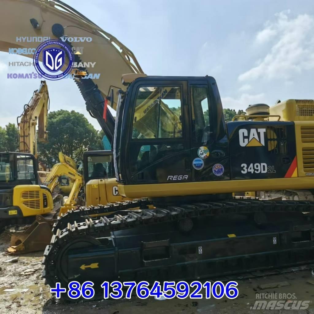 CAT 349D Beltegraver