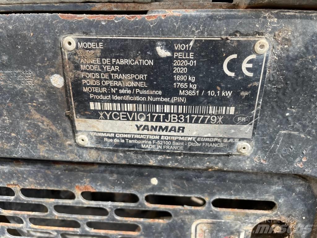 Yanmar Vio 17 U Minigravere <7t