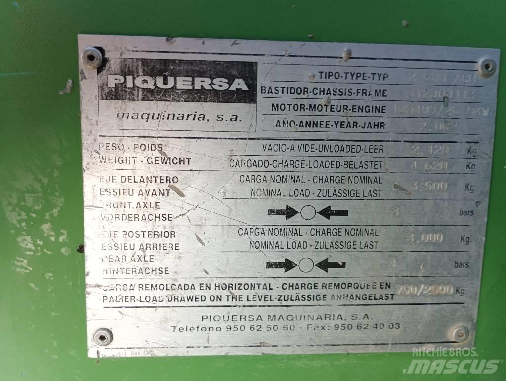 Piquersa 2500 ACH Mini dumpere