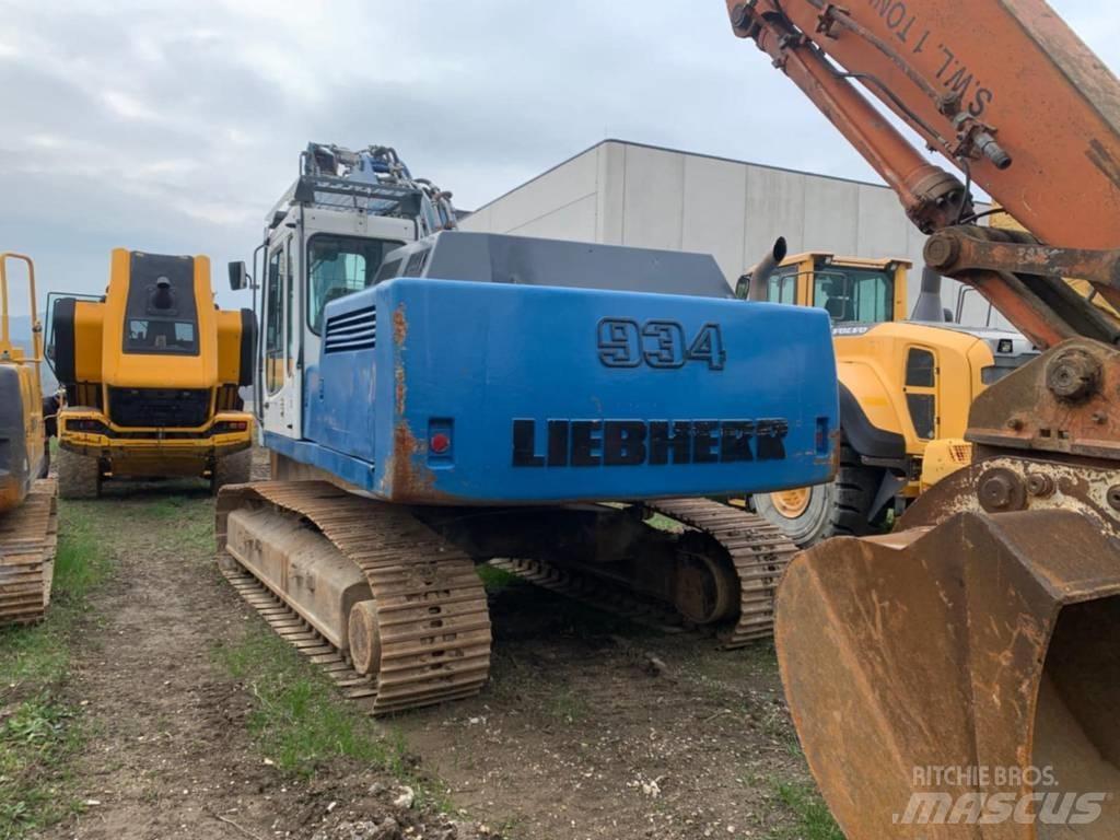 Liebherr R934BHD Beltegraver