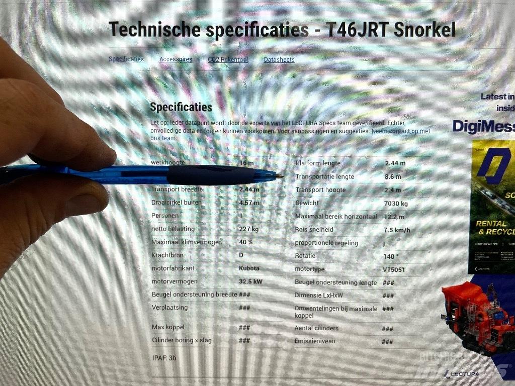 Snorkel T 46 J RT Leddede bomlifter