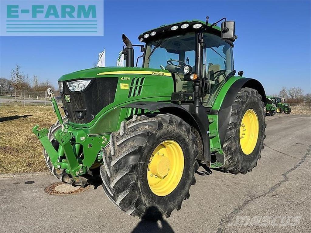 John Deere 6215r Traktorer