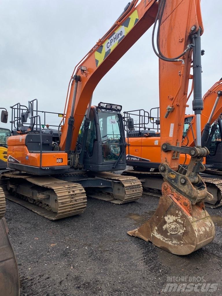 Doosan DX 140 LC Beltegraver
