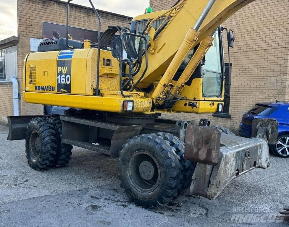 Komatsu PW 160-7 Hjulgravere