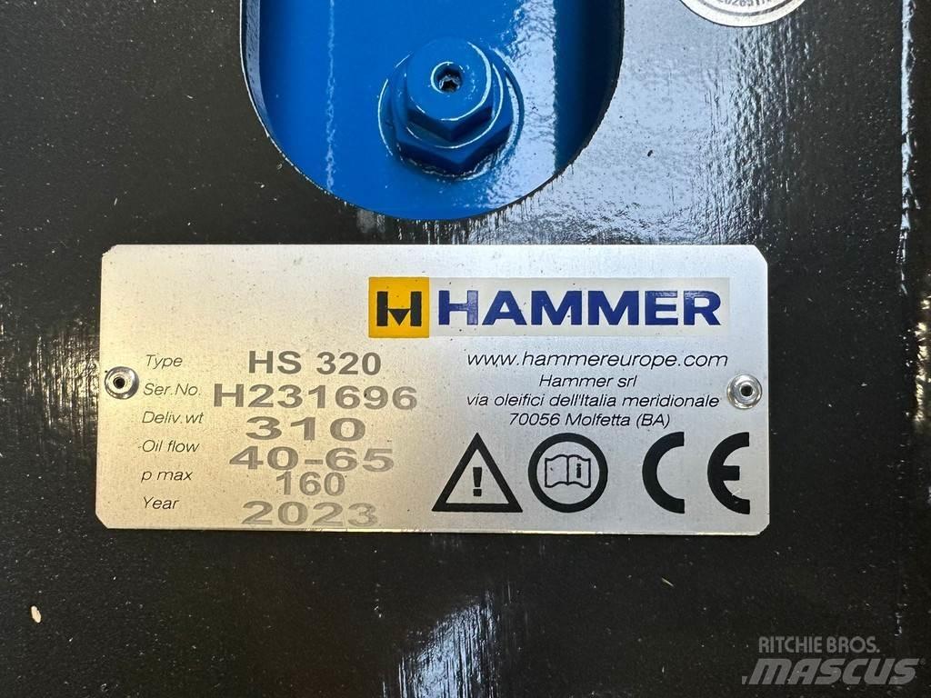 Hammer HS320 Hydrauliske hammere