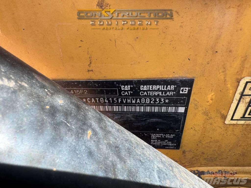 CAT 415F 2 Traktorgravere
