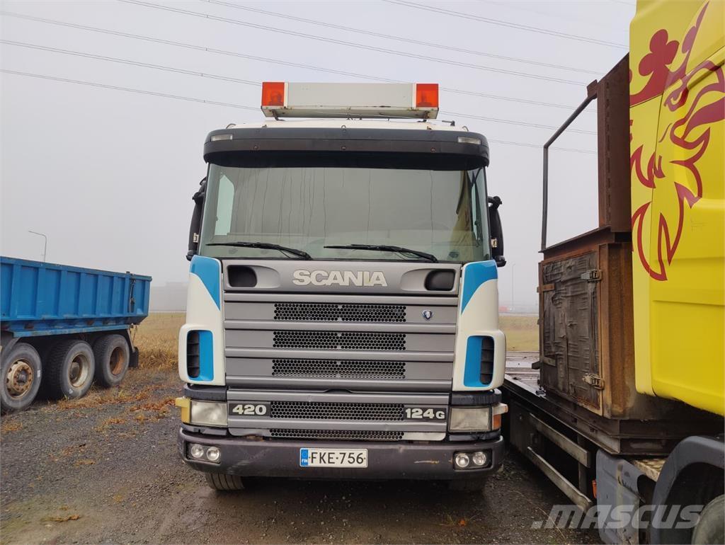 Scania G124 Kranbil