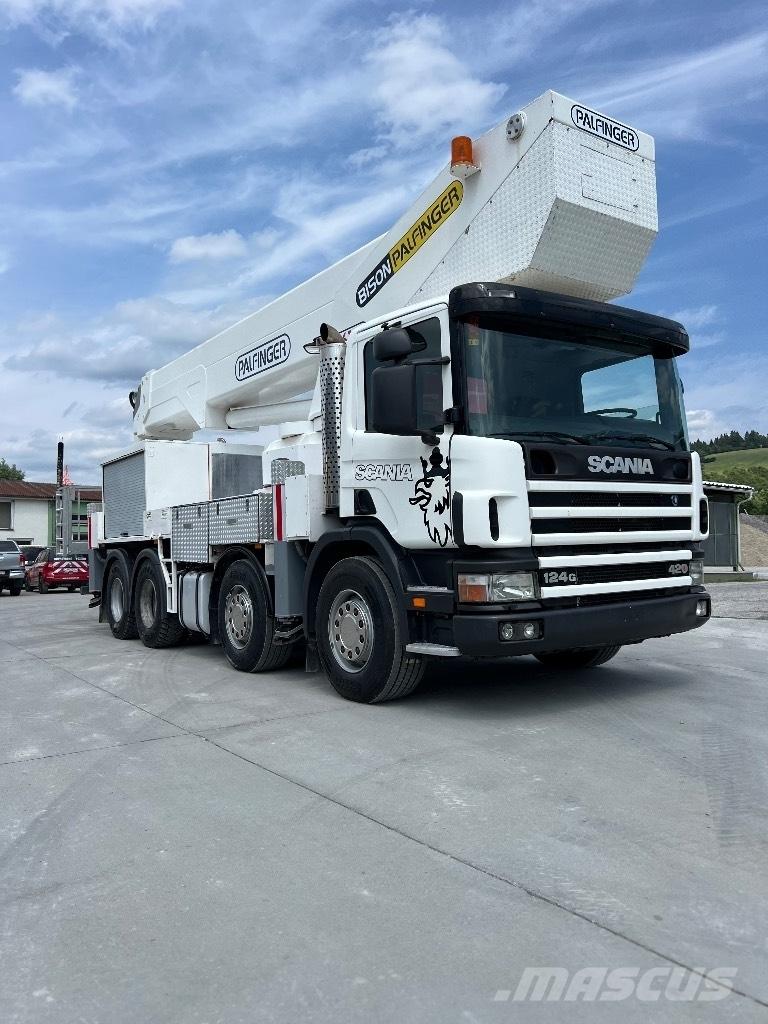 Scania 124 G 420 Kranbil