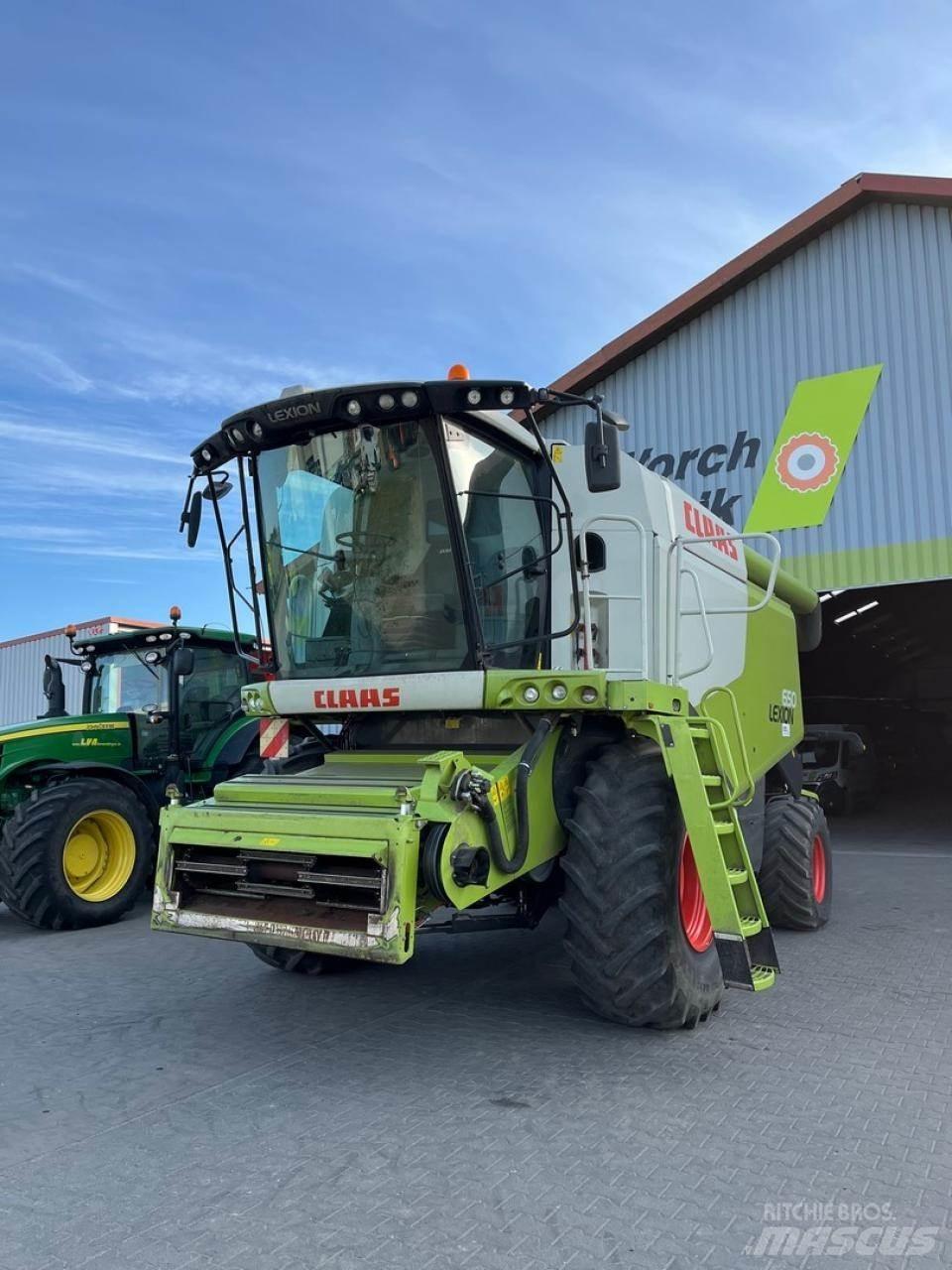 CLAAS Lexion 650 Skurtreskere