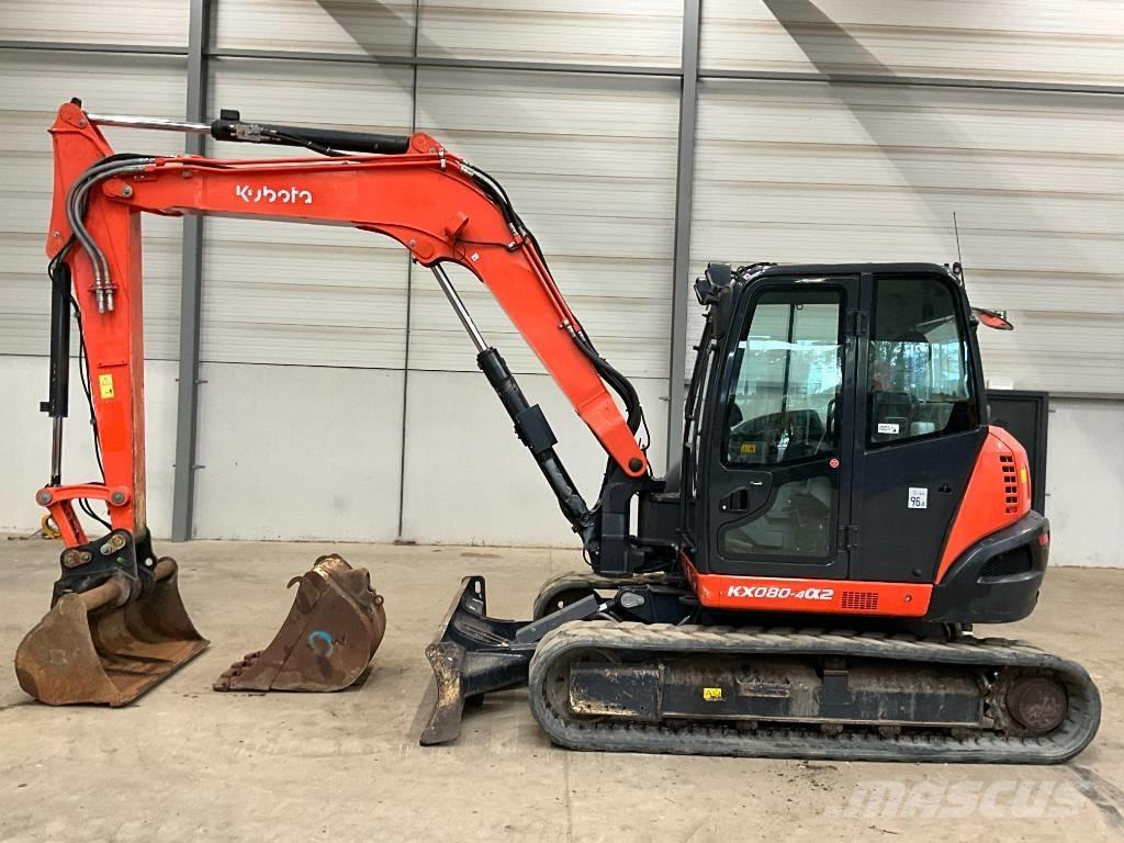 Kubota KX 080-4 A 2 Midigravere 7 - 12t