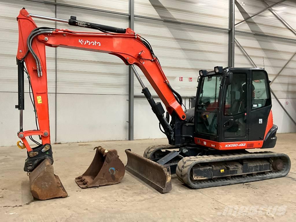 Kubota KX 080-4 A 2 Midigravere 7 - 12t
