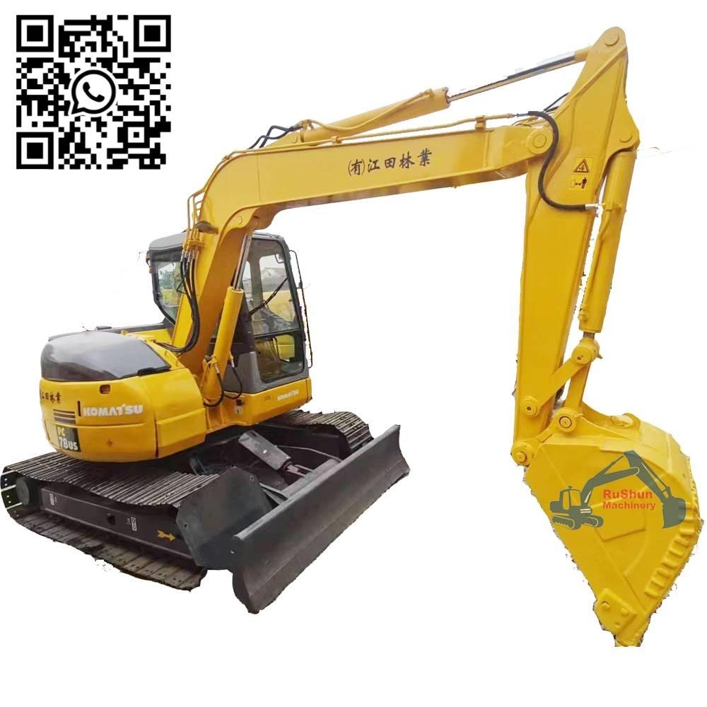 Komatsu PC78US Minigravere <7t