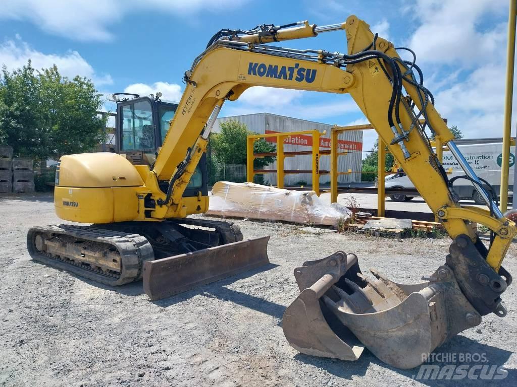 Komatsu PC80MR-5 Midigravere 7 - 12t