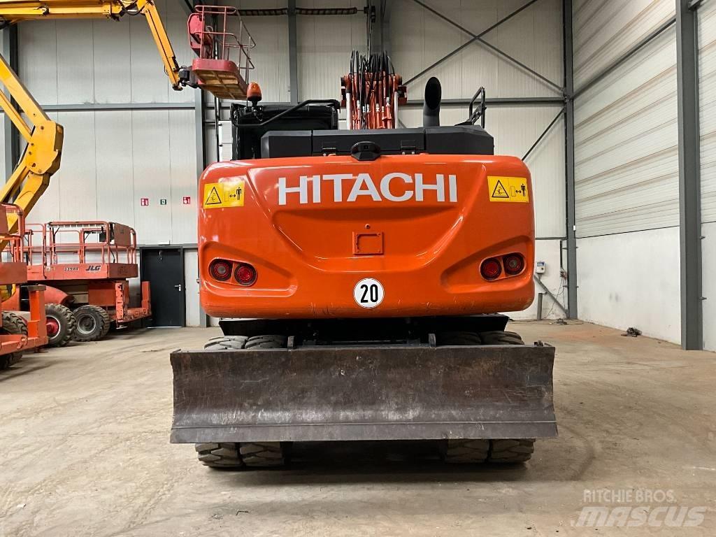 Hitachi ZX 140 W-6 Hjulgravere