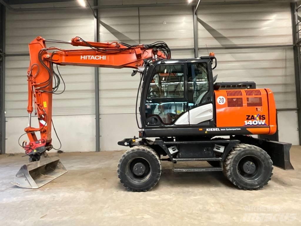 Hitachi ZX 140 W-6 Hjulgravere