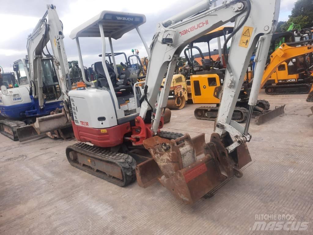 Takeuchi TB23R Minigravere <7t