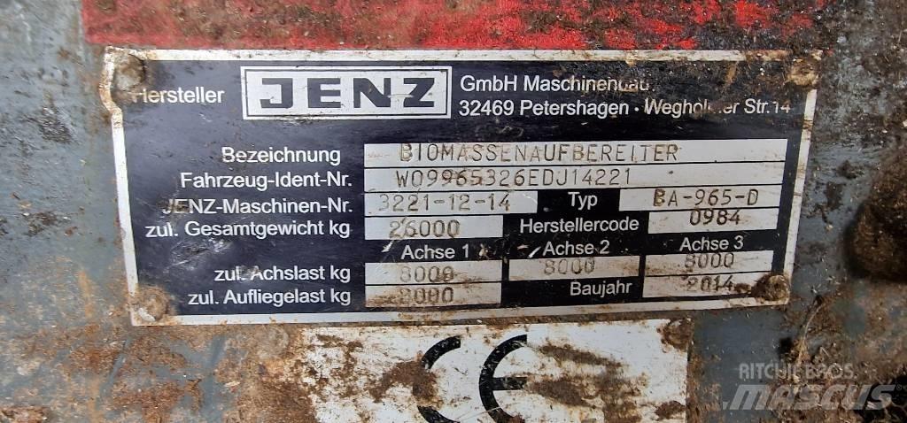 JENZ BA 965 D Mobile knuseverk
