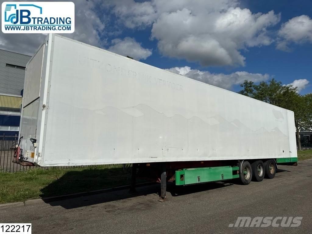 WOT Gesloten bak Lettisolert skaptrailer