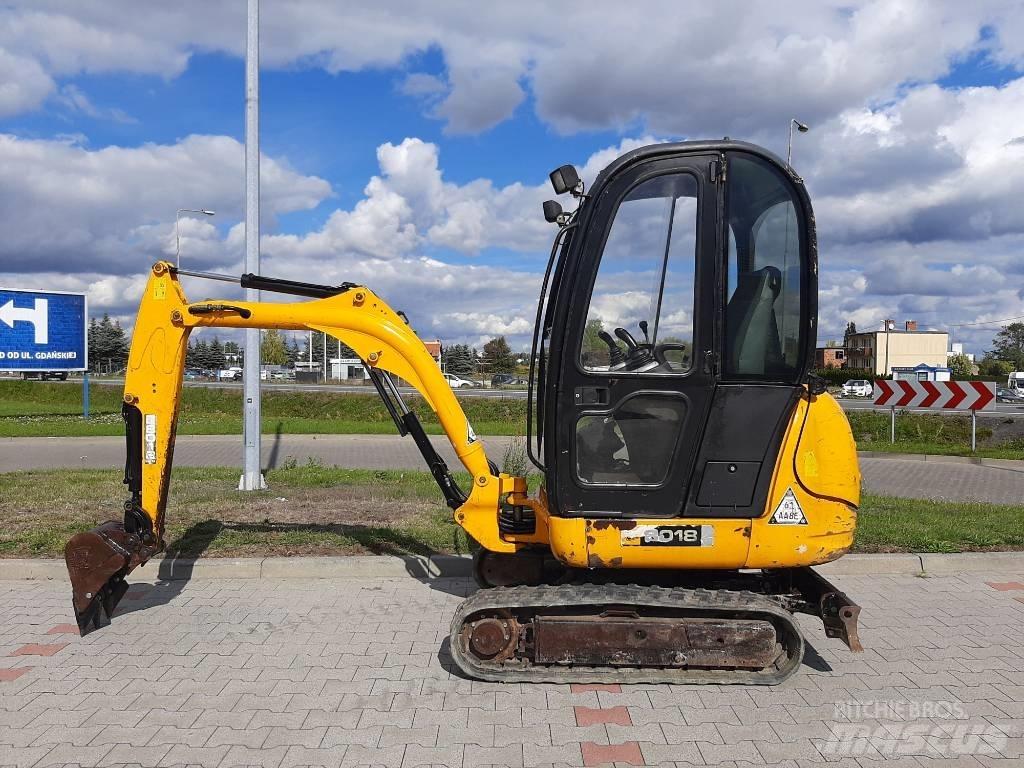 JCB 8018 Minigravere <7t