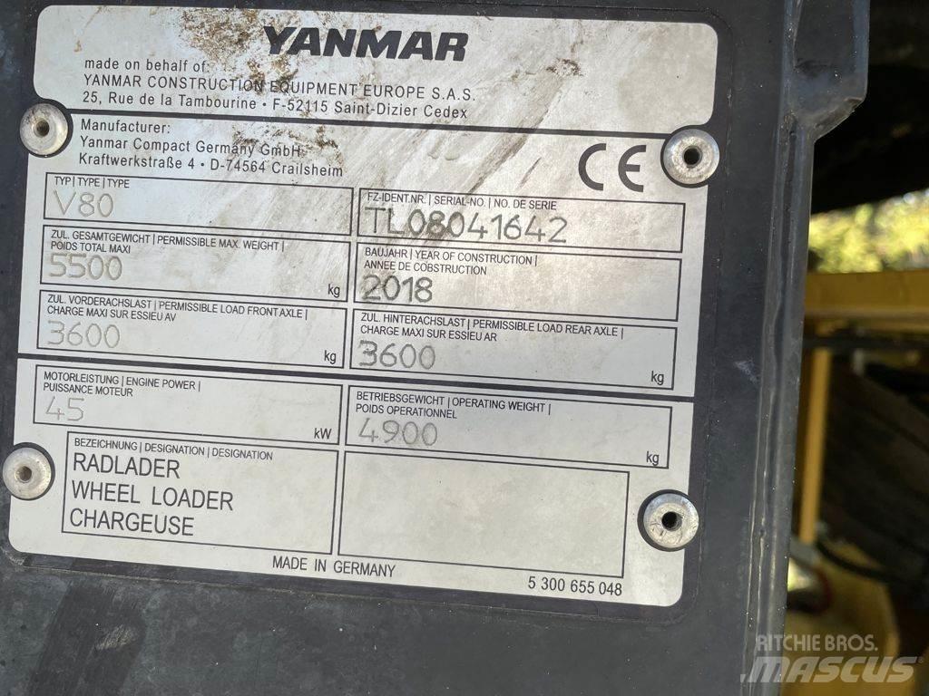Yanmar V80 Hjullastere
