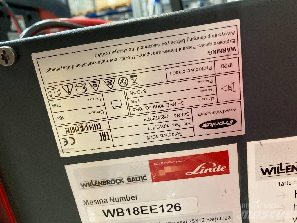 Linde R14X/116 Skyvemasttruck