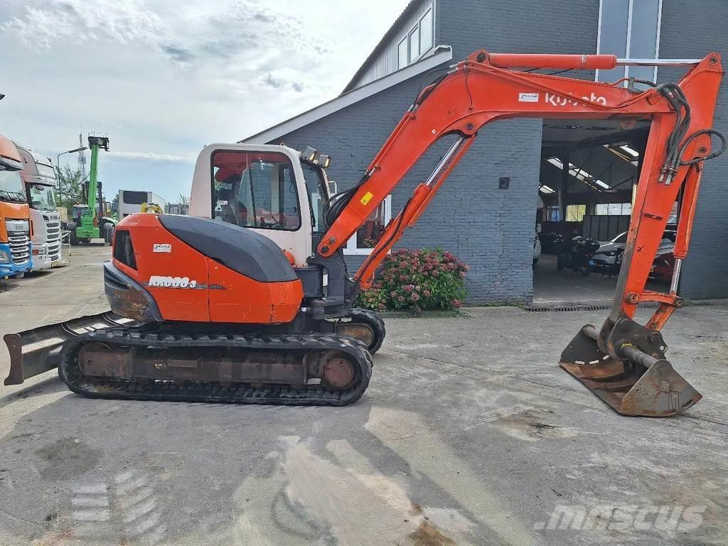 Kubota KX080 Midigravere 7 - 12t