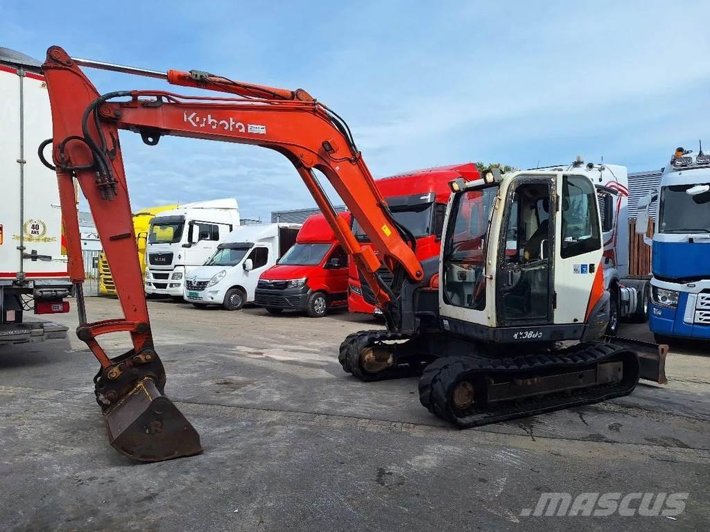 Kubota KX080 Midigravere 7 - 12t