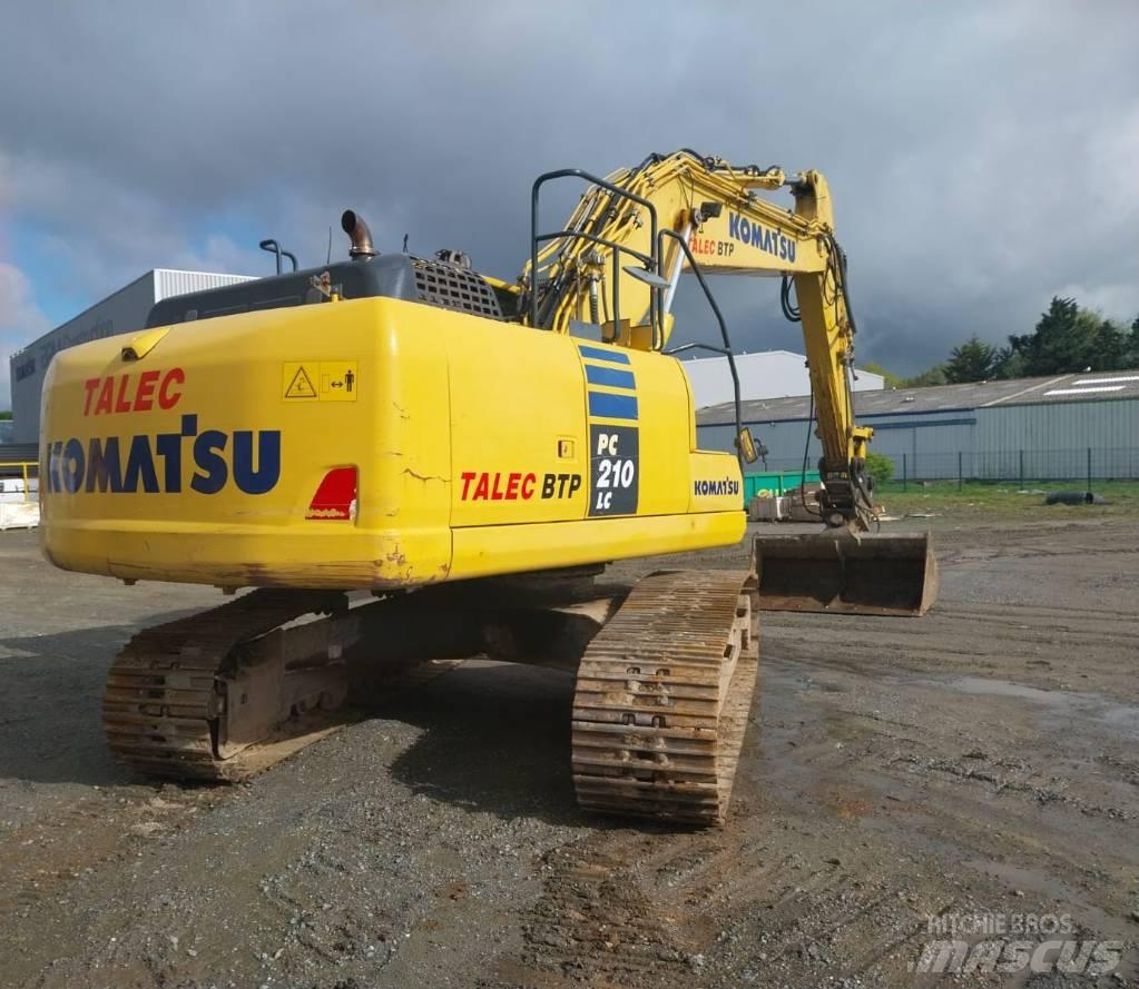Komatsu PC210LC-10 Beltegraver
