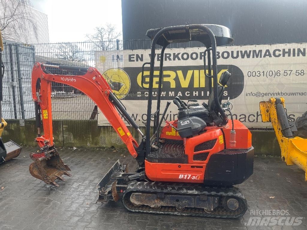 Kubota U17-3 hybride Minigravere <7t