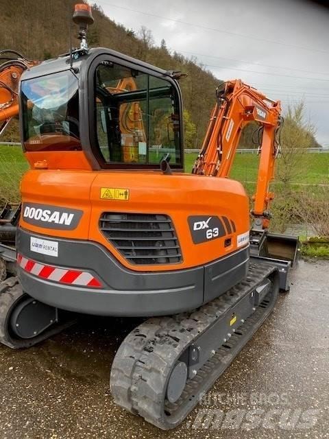 Develon DX63-3 Minigravere <7t