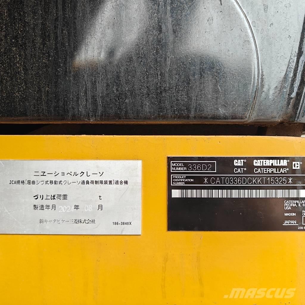 CAT 336D2 Beltegraver
