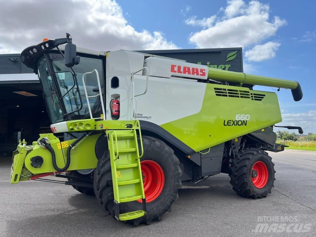 CLAAS Lexion 660 Skurtreskere